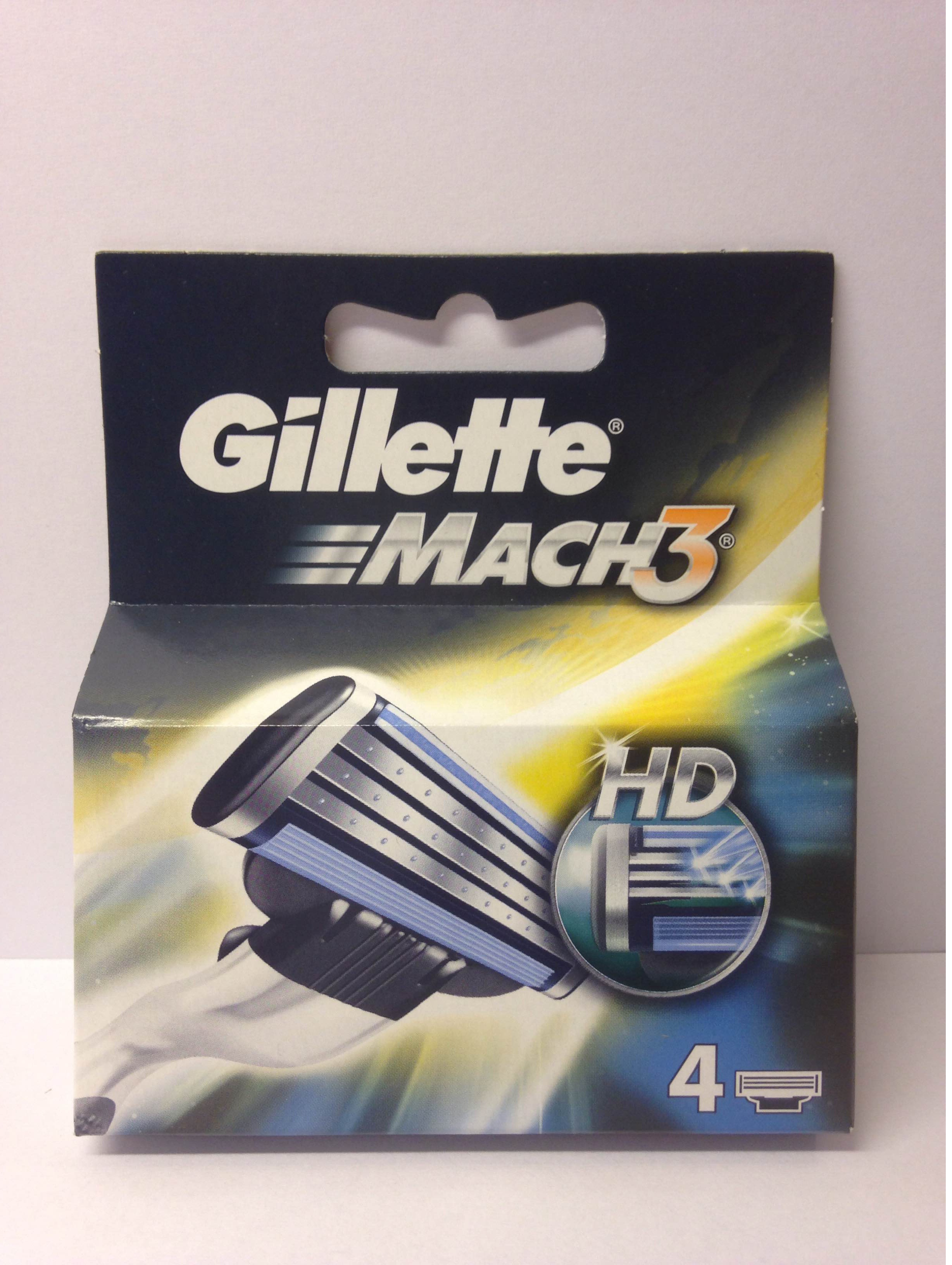 Lifestyle Deal - Orginele Gillette Mach 3 4-Pak