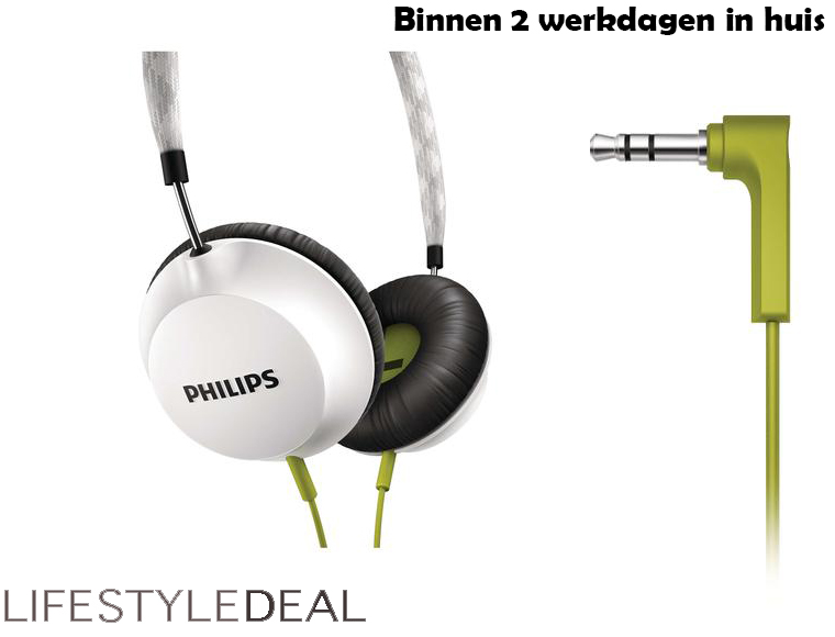 Lifestyle Deal - Originele Philips Koptelefoon; Prijs Altijd Incl. Verzenden Nu Tot 00:00 Extra Korting