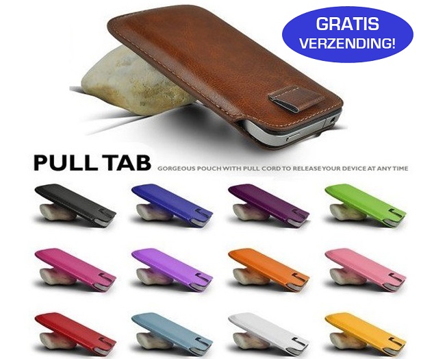 Lifestyle Deal - Pu Lederen Hoesjes Voor De Iphone 3 En 4/4S Of 5