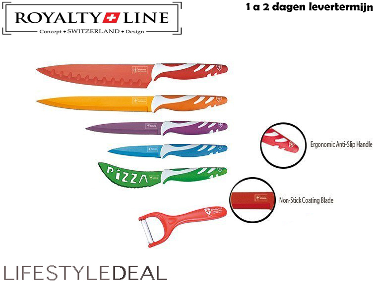 Lifestyle Deal - Royalty Line 5-Delige Messenset