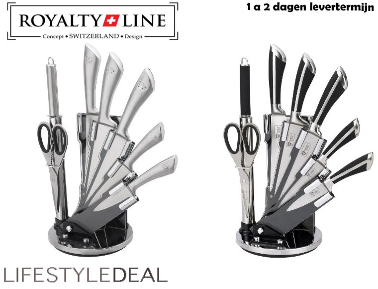 Lifestyle Deal - Royalty Line 8-Delige Rvs Messenset