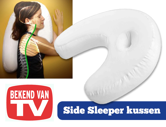 Lifestyle Deal - Side Sleeper Kussen Voor Een Betere Nachtrust