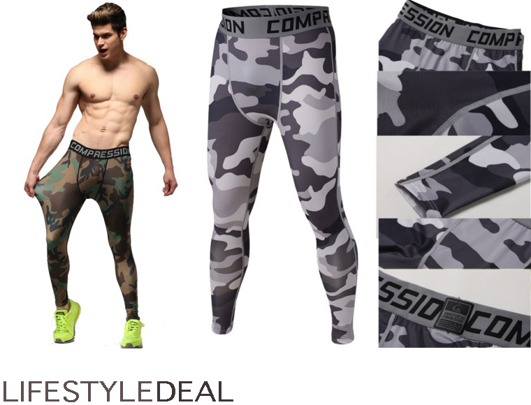 Lifestyle Deal - Sportbroek Heren Camouflage Stijl