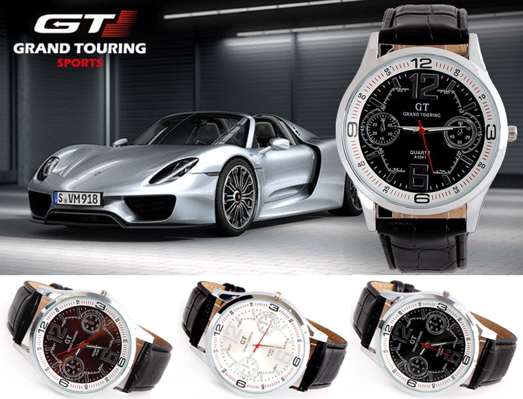 Lifestyle Deal - Stoer Gt-sports Horloge In 3 Verschillende Kleuren