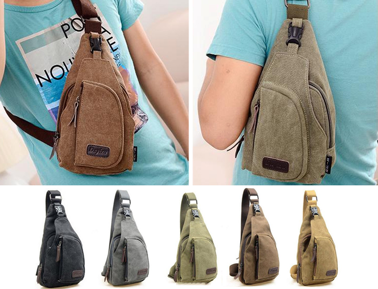 Lifestyle Deal - Stoere Canvas Travel Bag In 5 Verschillende Kleuren