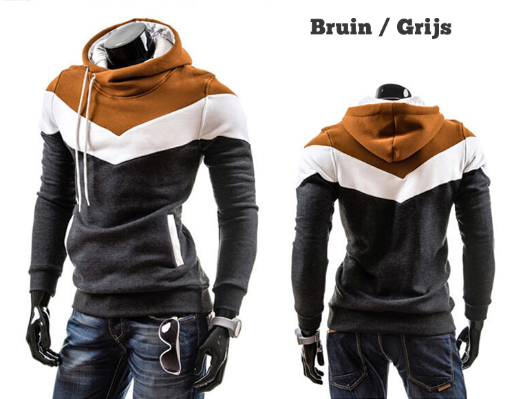 Lifestyle Deal - Stoere Heren Hoodie 'Arrow' In 3 Verschillende Uitvoeringen