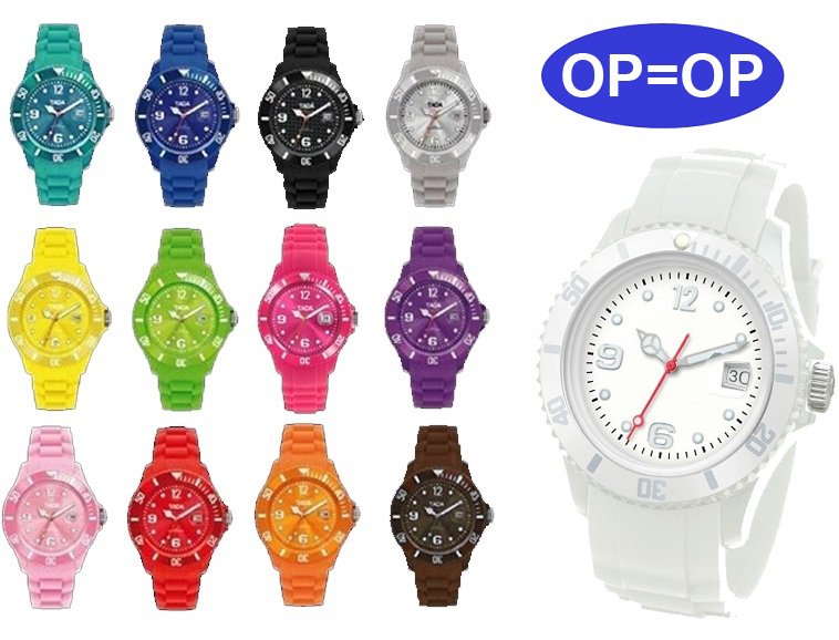 Lifestyle Deal - Trendy Tada Watch In 13 Verschillende Kleuren