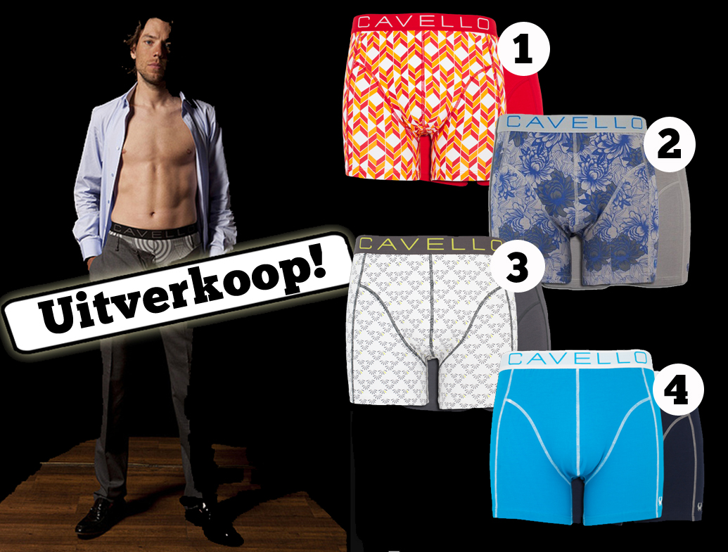 Lifestyle Deal - Uitverkoop! Set Van 2 Cavello Boxershorts In 4 Uitvoeringen