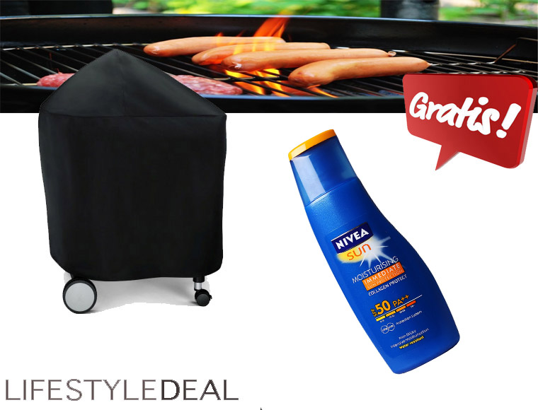 Lifestyle Deal - Universele Bbq Hoes + Gratis Zonnebrand Creme