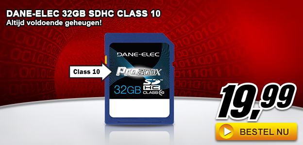 Media Markt - Dane-Elec 32GB SDHC Class 10