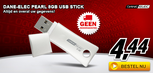 Media Markt - Dane-Elec Pearl 8GB USB stick