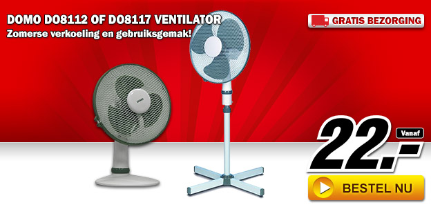 Media Markt - Domo DO8112 of DO8117 ventilator