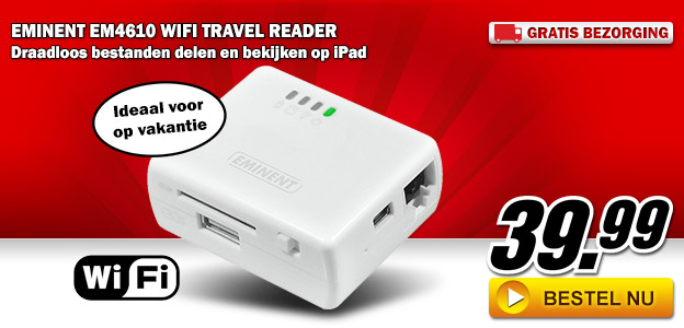 Media Markt - EMINENT EM4610 WiFi Travel Reader