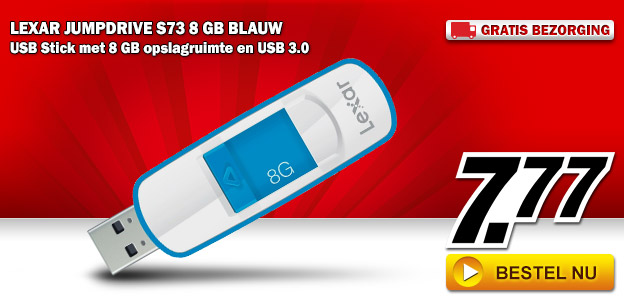 Media Markt - LEXAR JumpDrive S73 8 GB Blauw