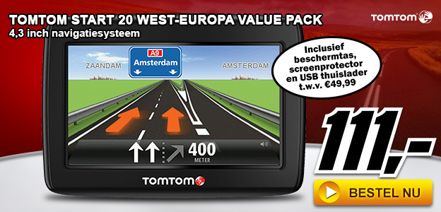 Media Markt - TomTom Start 20 West-Europa Value Pack