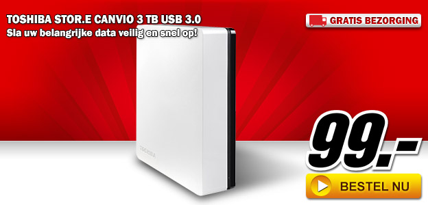 Media Markt - Toshiba STOR.E CANVIO 3 TB USB 3.0