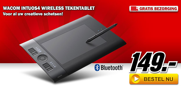 Media Markt - WACOM Intuos4 Wireless tekentablet