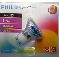 Modern.nl - Philips Deco-led 1,5W Gu10 Multicolour