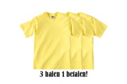 Nice Deals - 3 Voor 1 Fruit Of The Loom Paas Shirts :-)