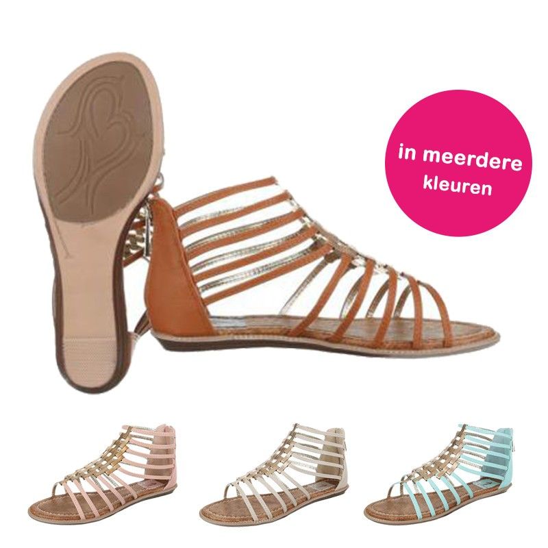 One Day For Ladies - Slippers met ritssluiting