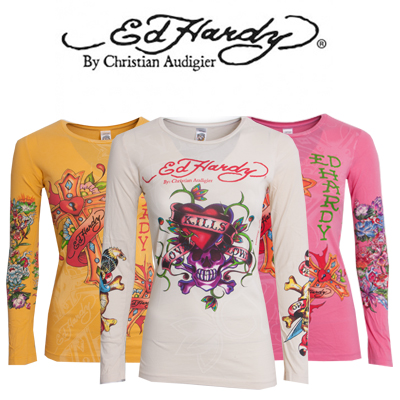 One Day For Ladies - Tops van Ed Hardy