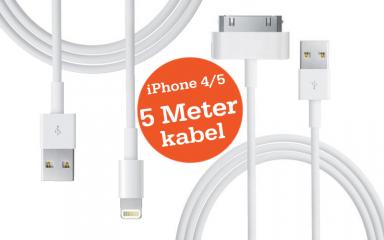 One Day Only - Extra lange 5 meter kabel