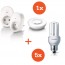 One Day Only - Philips LivingWhites Starter Set + 5 lampen