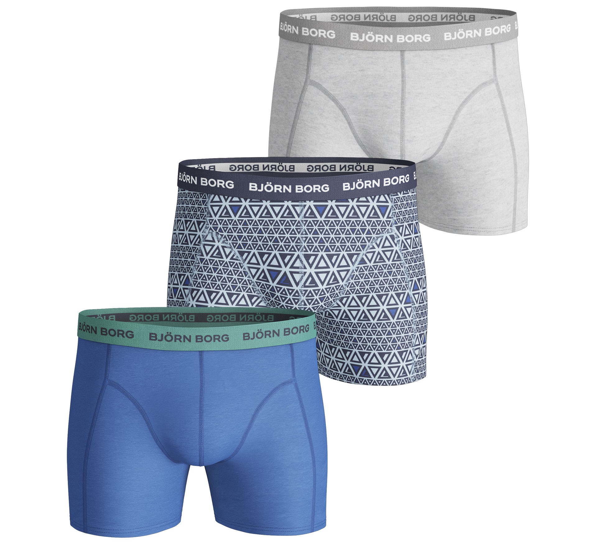 Plutosport - Björn Borg Triangle Boxershorts (3-pack)