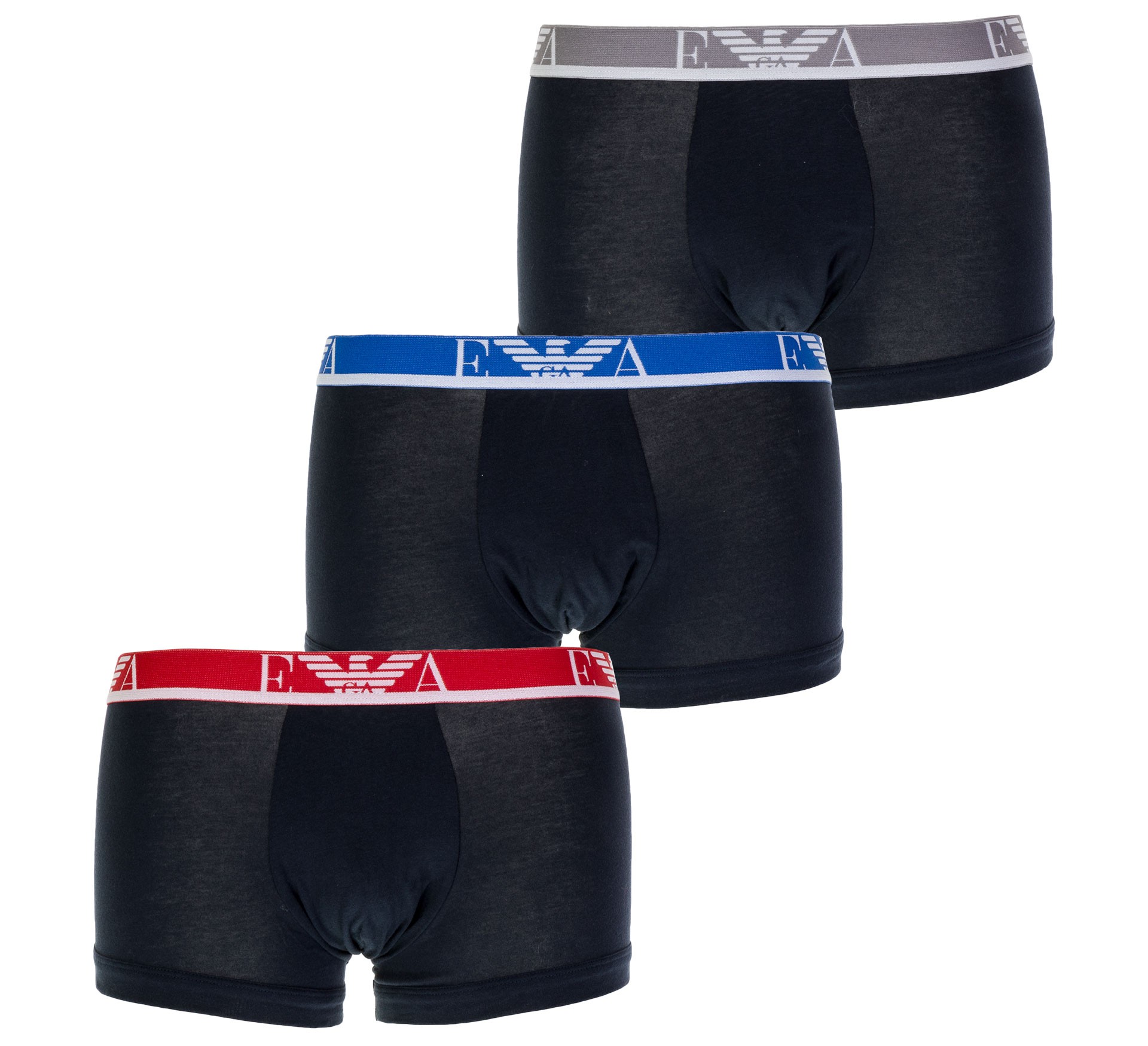 Plutosport - Emperio Armani Trunk Boxershorts (3-Pack)