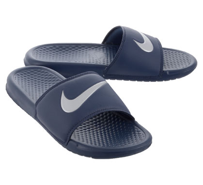 Plutosport - Nike Benassi Swoosh Slipper Heren