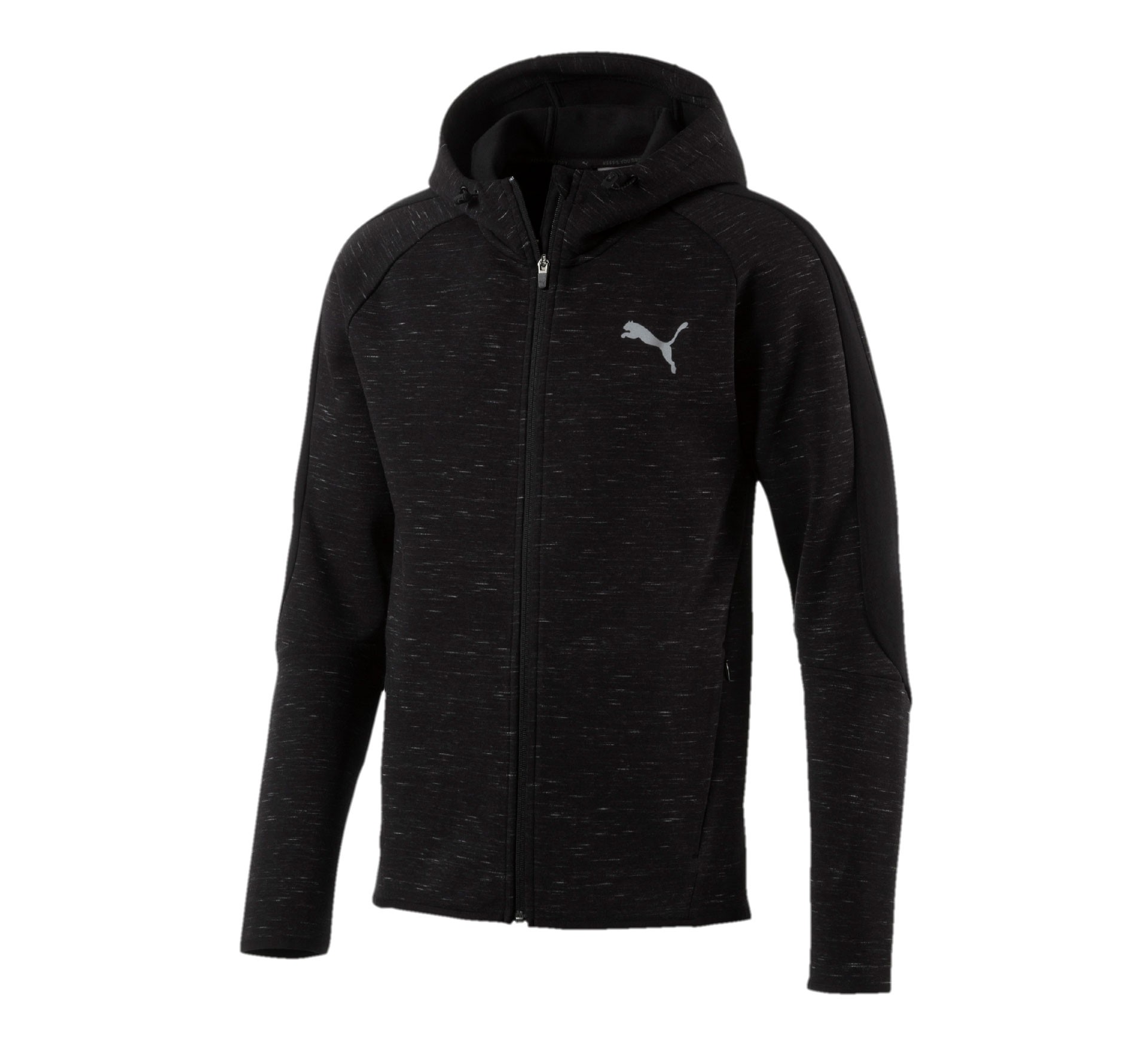 Plutosport - Puma Active EvoStripe SpaceKnit FZ Hoodie