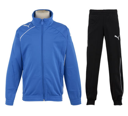 Plutosport - Puma Foundation Polyester Trainingspak Junior