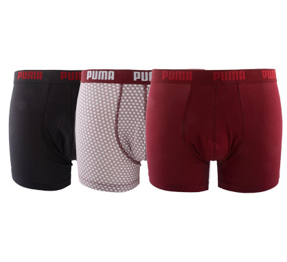 Plutosport - Puma Honeycomb Boxershorts (3-Pack)