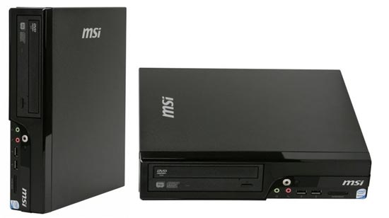 PriceX - MSI Wind Nettop D130 Zwart