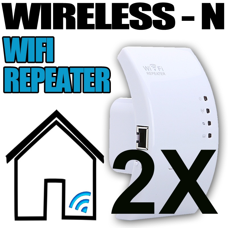 Seal de Deal - 2 x WPS Wifiversterker