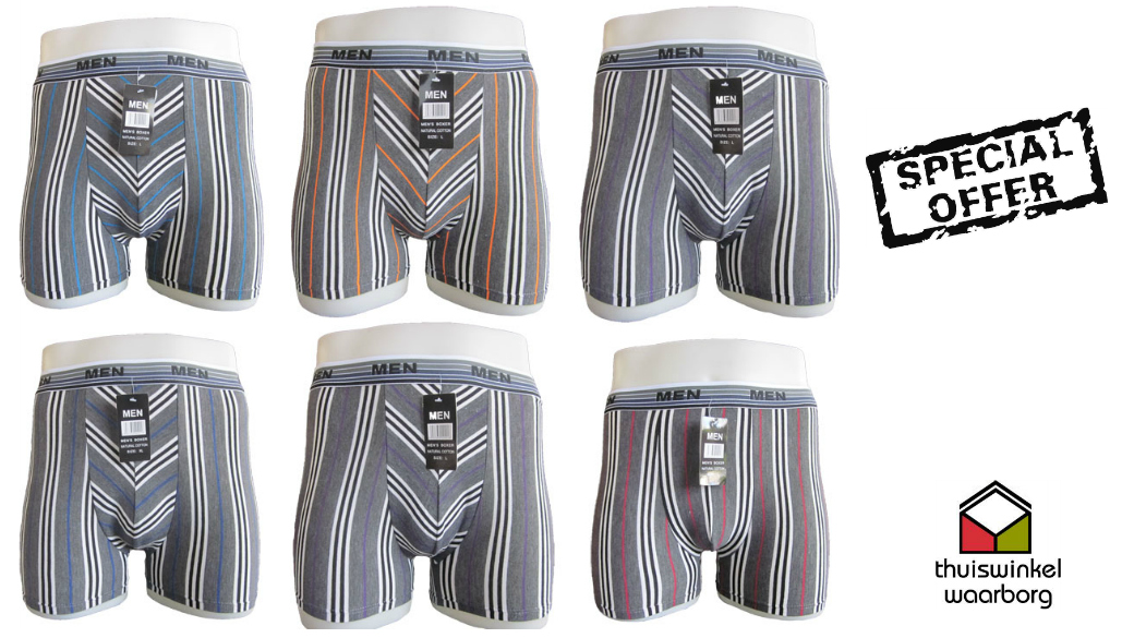 Seal de Deal - 6 x heren boxershorts