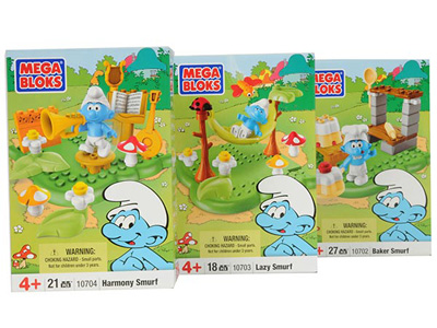 Seal de Deal - Sint &amp; Piet cadeautip: Smurfen Megabloks (3 sets)