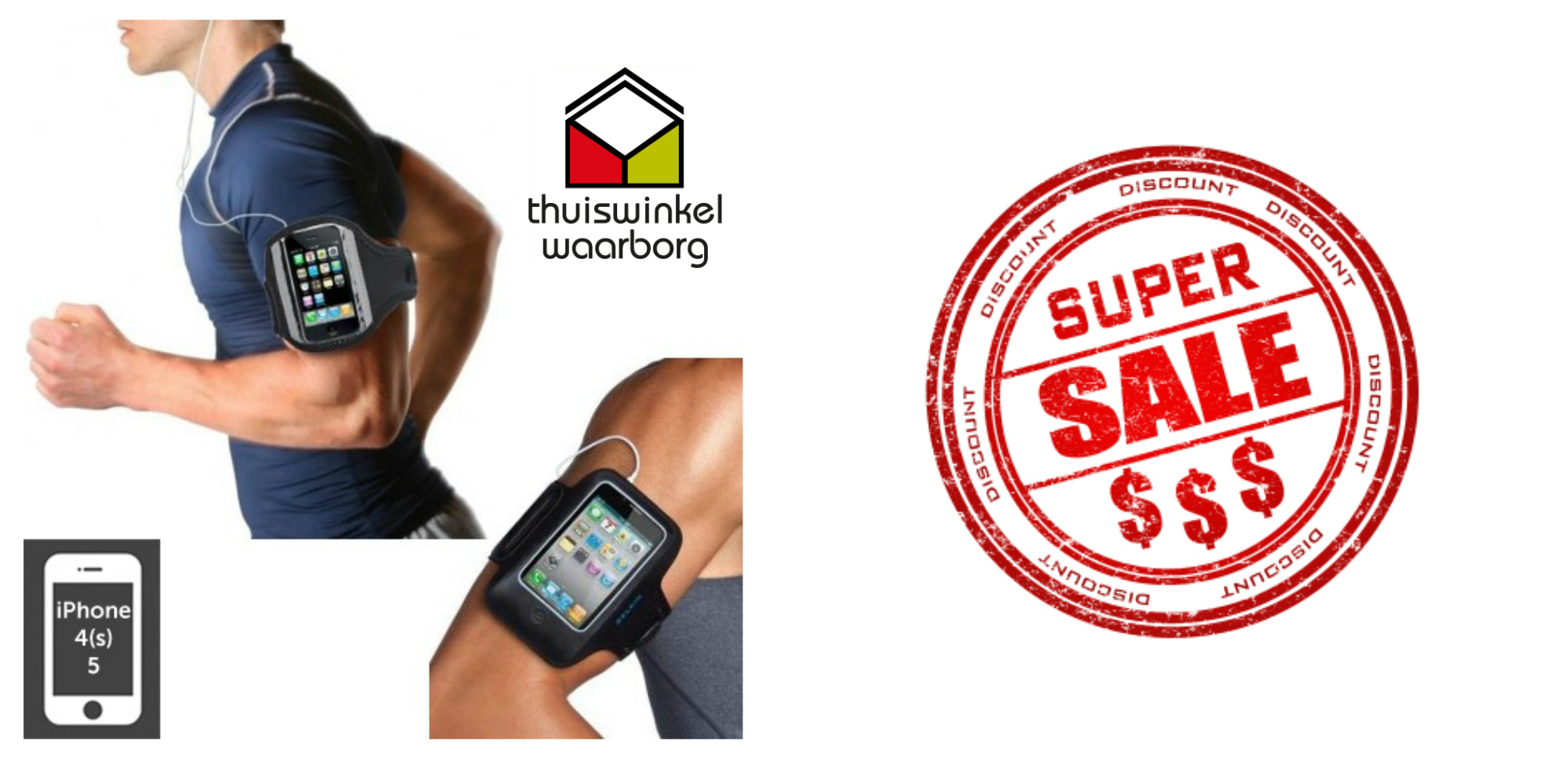 Seal de Deal - Sportarmband voor de iPhone