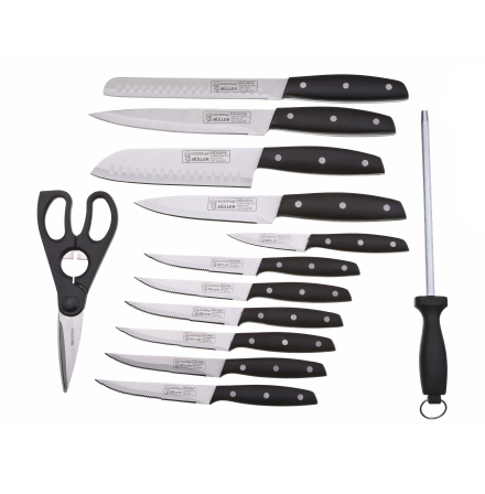 Spullen.nl - Muller Cuisine 13 delige Masterchief messenset