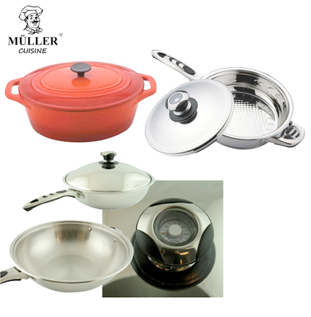 Spullen.nl - Muller Cuisine Braadpan en/of Wokpan en/of Gietijzeren pan Spullen.nl - Muller Cuisine Braadpan en/of Wokpan en/of Gietijzeren pan