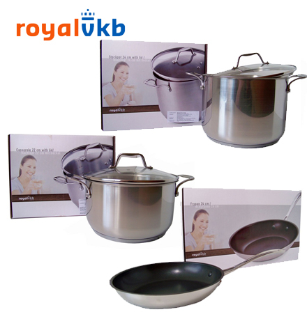 Spullen.nl - Royal VKB Pannenset (ook los verkrijgbaar) Spullen.nl - Royal VKB Pannenset (ook los verkrijgbaar)