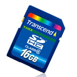 Super Dagdeal - Transcend SDHC 16GB Class 6