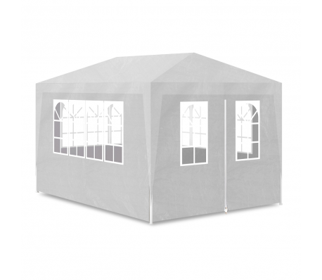 VidaXL - Partytent 3x4 4zijwanden wit