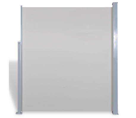 VidaXL - Uittrekbaar wind- / zonnescherm 160 x 300 cm cr&egrave;me