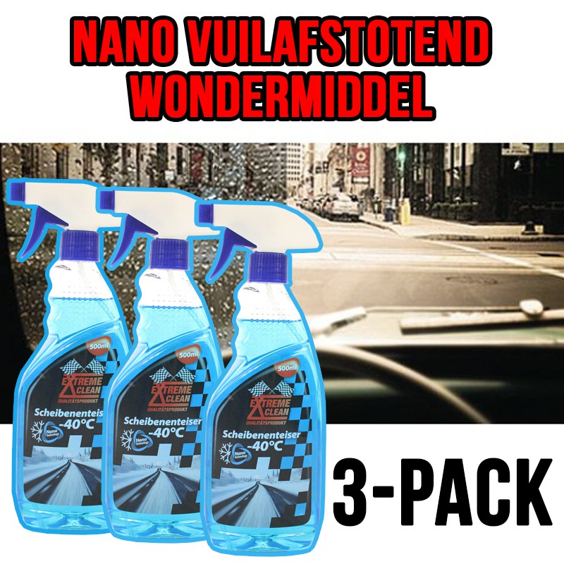 vsdeal.com - 3x 500ml. Ruitenontdooier met NANO technologie