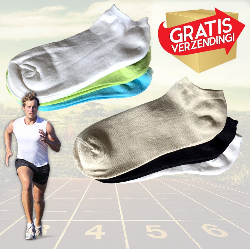 vsdeal.com - 4 Paar Sneaker Sokken | Gratis Verzending!