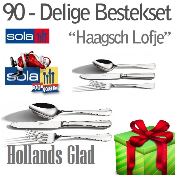 vsdeal.com - 90-delig Luxe bestekset van Sola Keuze uit 2 modellen