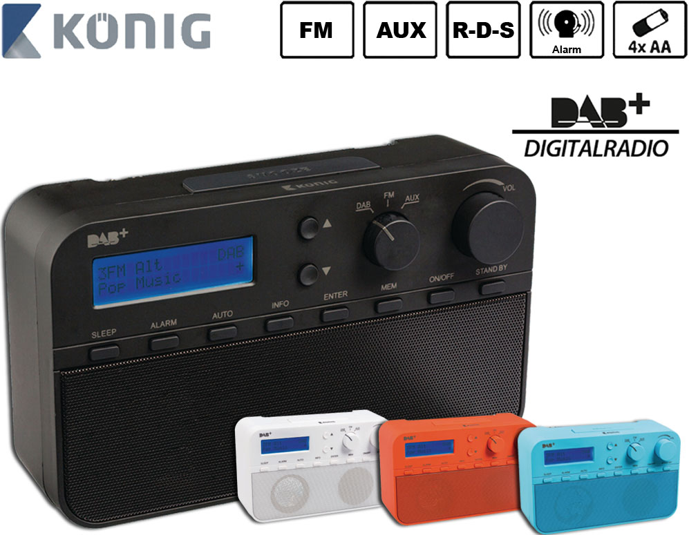 vsdeal.com - DAB+ Radio Met RDS en Full Display