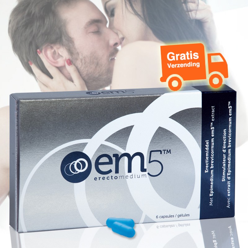 vsdeal.com - EM5 PK - 6 Capsules - Erectiepillen | Gratis verzending!