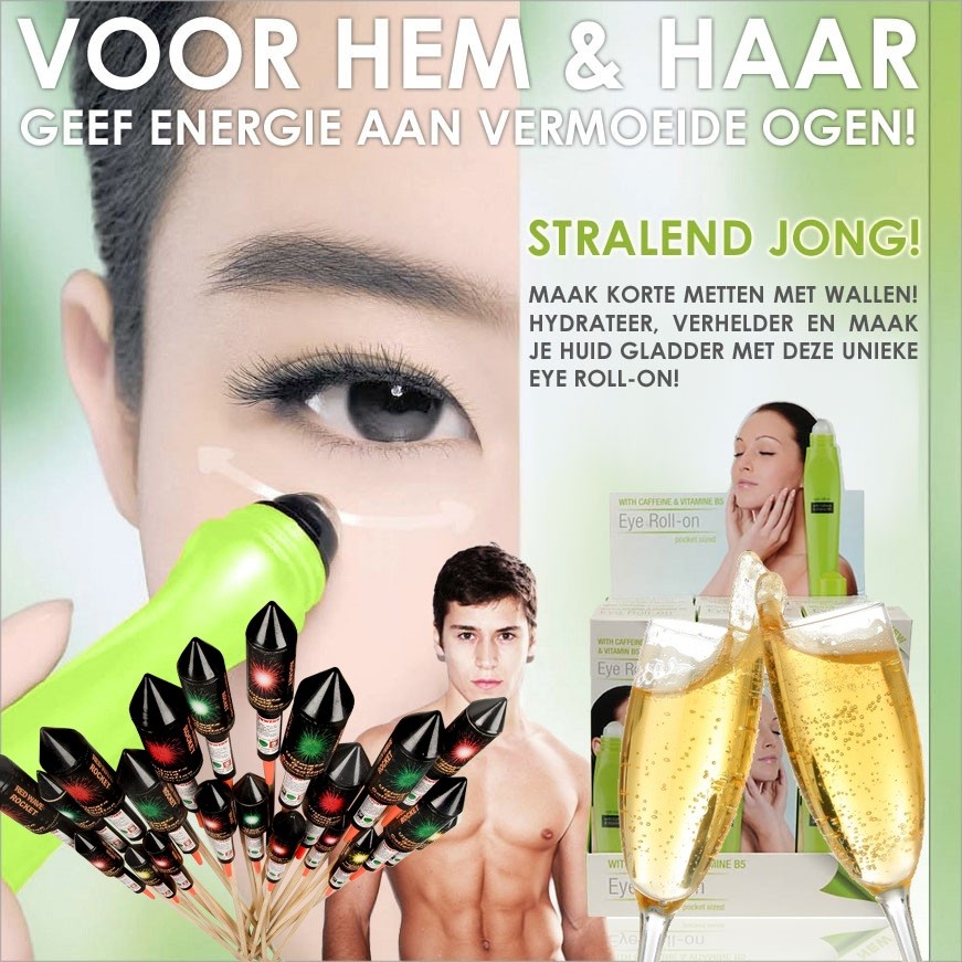 vsdeal.com - Eye Roll-On. Maak korte metten met wallen! Eindejaarsknaller!!